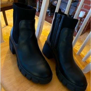Black 8 1/2 boots. Bought from Target.